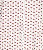 Ro's Garden Cora Short Sleeve Notch Collar Shorty Knit Heart Print Pajama Set, Color:Red Hearts - Image 3