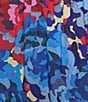 Color:Bikaner Blue - Image 4 - Frilly Elastic Waist Coordinating A-Line Maxi Skirt