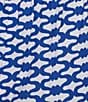 Ro's Garden Nico Tie Waist Wide Leg Coordinating Pants, Color:Blue - Image 4