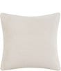 Color:Light/Pastel Pink - Image 2 - Audrey 20#double; Pleated Woven Square Pillow