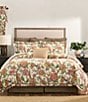 Rose Tree Bronte Jacobean Floral Print Comforter Set, Color:Multi - Image 1
