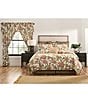 Rose Tree Bronte Jacobean Floral Print Window Treatment, Color:Multi - Image 2
