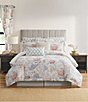 Rose Tree Dominica Floral Corded Trim Comforter Set - Image 1