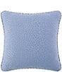 Color:Periwinkle - Image 1 - Floral Damask Collection Animal Print 16#double; Decorative Square Pillow