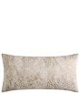Rose Tree Hannah Woven Cheetah Print Boudoir Decorative Pillow, Color:Grey - Image 1