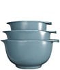 Rosti Victoria Collection Mixing Bowls, Set of 3, Color:Dusty Blue - Image 1