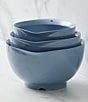 Rosti Victoria Collection Mixing Bowls, Set of 3, Color:Dusty Blue - Image 2