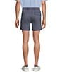 Roundtree & Yorke 6#double; Inseam Flat Front Garment Dyed Elastic Shorts - Image 6