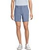 Roundtree & Yorke 7#double; Flat Front Heather Performance Shorts - Image 1