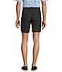 Roundtree & Yorke 7#double; Flat Front Performance Pull On Shorts, Color:Black - Image 2