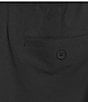 Roundtree & Yorke 7#double; Flat Front Performance Pull On Shorts, Color:Black - Image 4