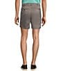 Roundtree & Yorke The Fairway 7#double; Flat Front Performance Shorts, Color:Grey - Image 2