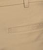 Roundtree & Yorke The Fairway 7#double; Flat Front Performance Shorts, Color:Khaki - Image 4