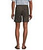 Color:Ash Brown - Image 2 - Flat Front 7#double; Inseam Hiker Chino Cargo Shorts