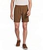 Roundtree & Yorke 8#double; Inseam Flat Front Performance Pull-On Shorts - Image 1