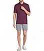 Roundtree & Yorke 8#double; Inseam Flat Front Performance Pull-On Shorts - Image 3