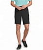 Roundtree & Yorke 9#double; Flat Front Performance Solid Texture Shorts - Image 1