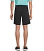 Roundtree & Yorke 9#double; Flat Front Performance Solid Texture Shorts - Image 2