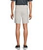 Roundtree & Yorke 9#double; Flat Front Performance Solid Texture Shorts - Image 6
