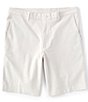 Color:Stone - Image 1 - 9#double; Inseam Flat-Front Washed Chino Shorts