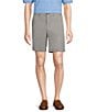 Color:Shark Skin - Image 1 - Flat Front Tech Pocket 9#double; Inseam Chino Shorts