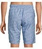 Roundtree & Yorke Abstract Fish 10#double; Swim Trunks, Color:French Blue - Image 2