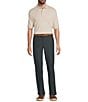 Roundtree & Yorke Andrew Straight Fit Flannel Touch Pants - Image 3