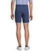 Roundtree & Yorke Big & Tall 7#double; Flat Front Heather Performance Shorts - Image 2