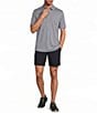Roundtree & Yorke Big & Tall 8#double; Inseam Flat Front Performance Shorts - Image 5