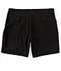 Color:Black - Image 2 - Big & Tall Pleated Wash 9#double; and 11#double; Inseam Chino Shorts