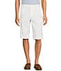 Color:White - Image 1 - Big & Tall Classic-Fit Multi Pocket Utility Cargo 13#double; Inseam Shorts