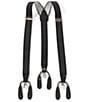 Color:Black - Image 1 - Big & Tall Dotted Suspenders