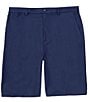 Color:Peacoat - Image 1 - Big & Tall Flat Front Performance 9#double; and 11#double; Inseam Shorts