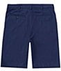 Color:Peacoat - Image 2 - Big & Tall Flat Front Performance 9#double; and 11#double; Inseam Shorts