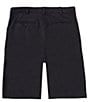Color:Caviar - Image 2 - Big & Tall Flat Front Performance 9#double; and 11#double; Inseam Shorts