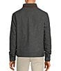 Roundtree & Yorke Big & Tall Herringbone Wool Hipster Jacket, Color:Charcoal - Image 2