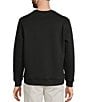 Roundtree & Yorke Big & Tall Long Sleeve Solid Terry Sweatshirt - Image 2