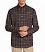 Roundtree & Yorke Big & Tall Medium Plaid Twill Sport Shirt - Image 1