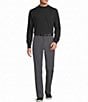 Roundtree & Yorke Big & Tall Mock Neck Pullover - Image 3