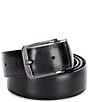Roundtree & Yorke Big & Tall Old Luggage Reversible Leather Belt, Color:Luggage - Image 2