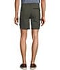 Roundtree & Yorke Big & Tall Performance Classic Fit Flat Front 11#double; Cargo Shorts, Color:Deep Olive - Image 2