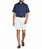 Roundtree & Yorke Big & Tall Performance Crinkle Medium Plaid Short Sleeve Sport Shirt - Image 3