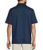 Roundtree & Yorke Big & Tall Performance Short Sleeve Solid Birdseye Polo - Image 2