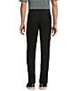 Color:Black - Image 2 - Big & Tall Performance Stewart Classic Fit Flat Front Solid Pants