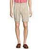 Color:Stone - Image 1 - Big & Tall Performance Stretch Fabric Classic Fit Pleated 9#double; And 11#double; Inseam Solid Shorts
