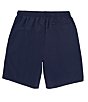 Color:Dark Navy - Image 2 - Big & Tall Portside 6#double; and 8#double; Inseam Swim Trunks