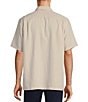 Roundtree & Yorke Big & Tall Short Sleeve Small Check Sport Shirt, Color:Vintage Chino - Image 2