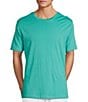 Roundtree & Yorke Big & Tall Solid Cloud Short Sleeve Crew Neck T-Shirt - Image 1