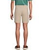 Roundtree & Yorke Big & Tall Solid Flat Front Performance 8#double; Inseam Shorts - Image 2