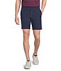Roundtree & Yorke Big & Tall Solid Flat Front Performance 8#double; Inseam Shorts - Image 4